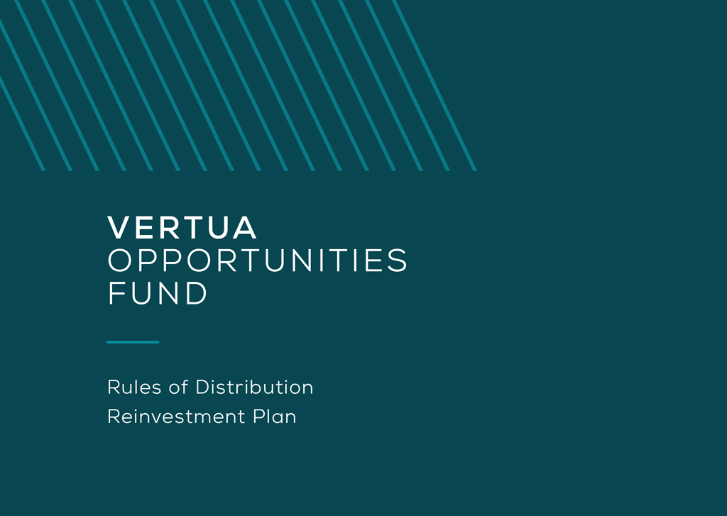 Rules of Distribution Reinvestment Plan